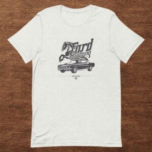 Remera Ford Mustang Gris