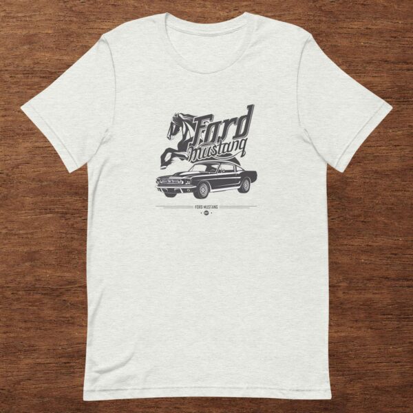 Remera Ford Mustang Gris