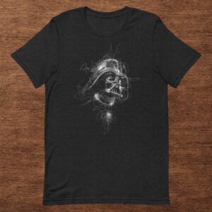 Remera Darth Vader En Lineas