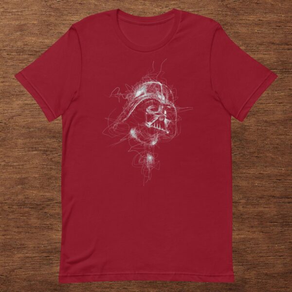 Remera Darth Vader En Lineas