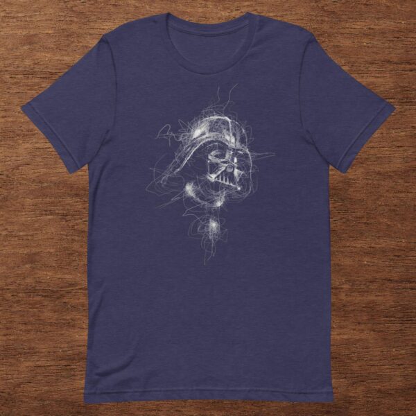 Remera Darth Vader En Lineas