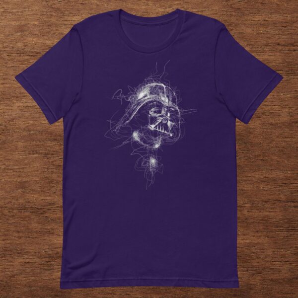 Remera Darth Vader En Lineas
