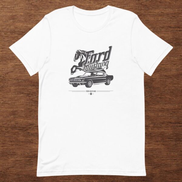 Remera Ford Mustang Gris